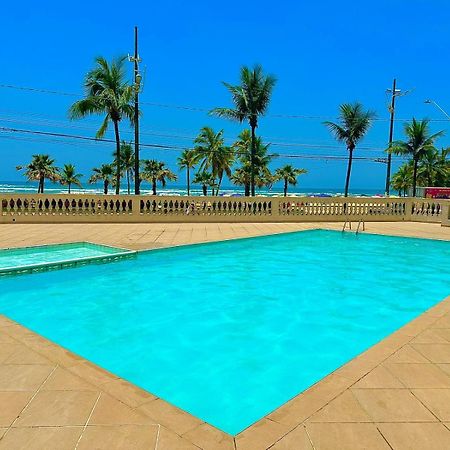 Apartamento Frente Ao Mar Com Varanda E Piscina Praia Grande  Exterior photo