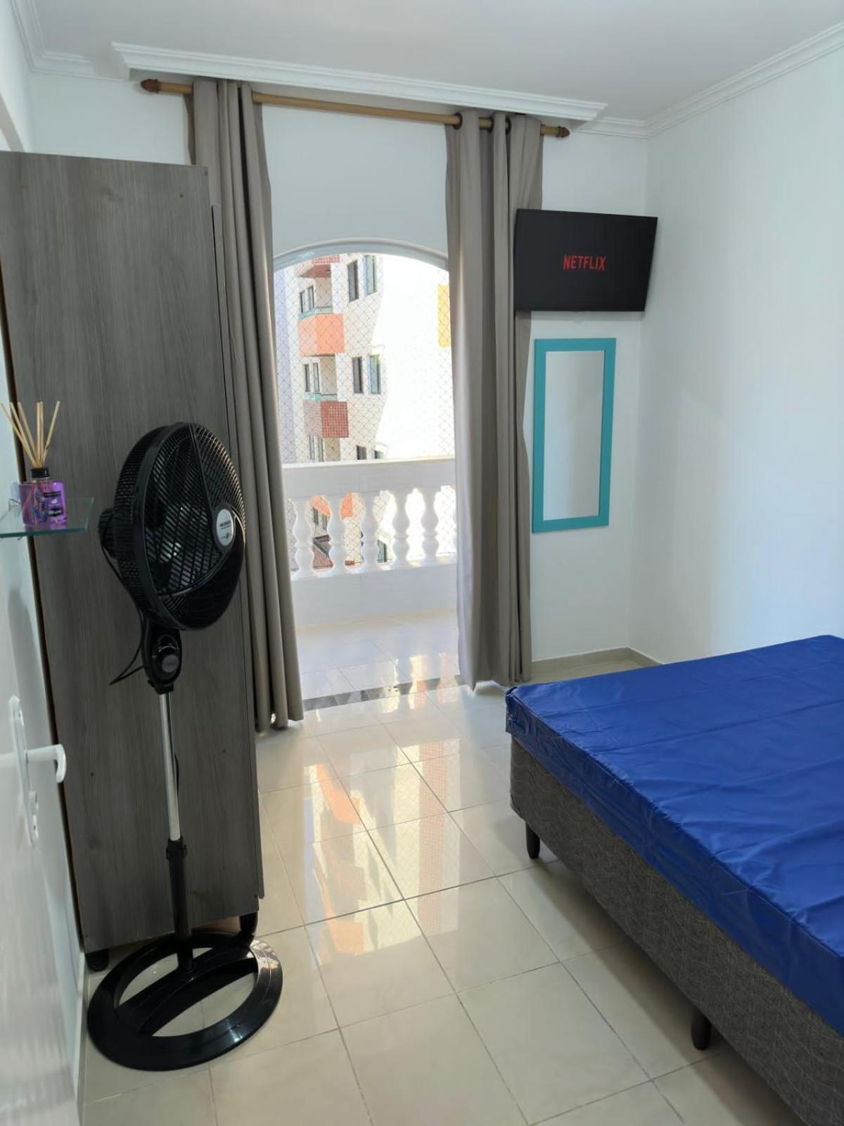 Apartamento Frente Ao Mar Com Varanda E Piscina Praia Grande  Exterior photo