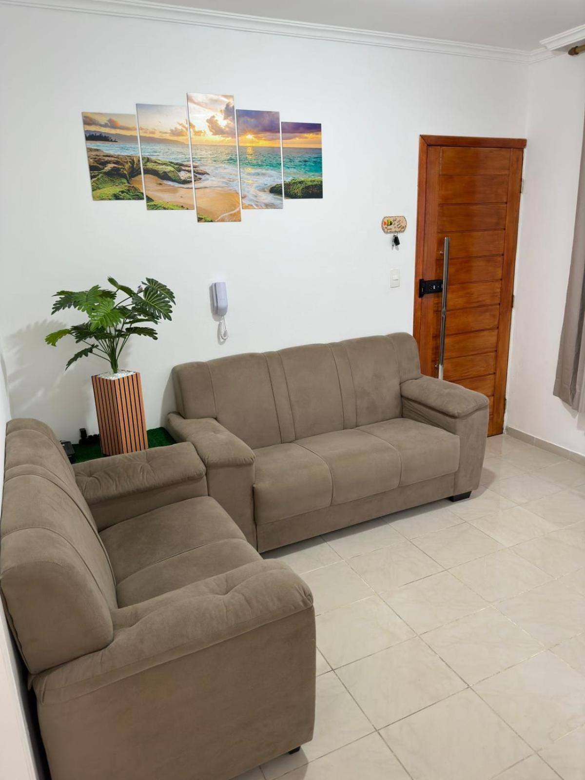 Apartamento Frente Ao Mar Com Varanda E Piscina Praia Grande  Exterior photo