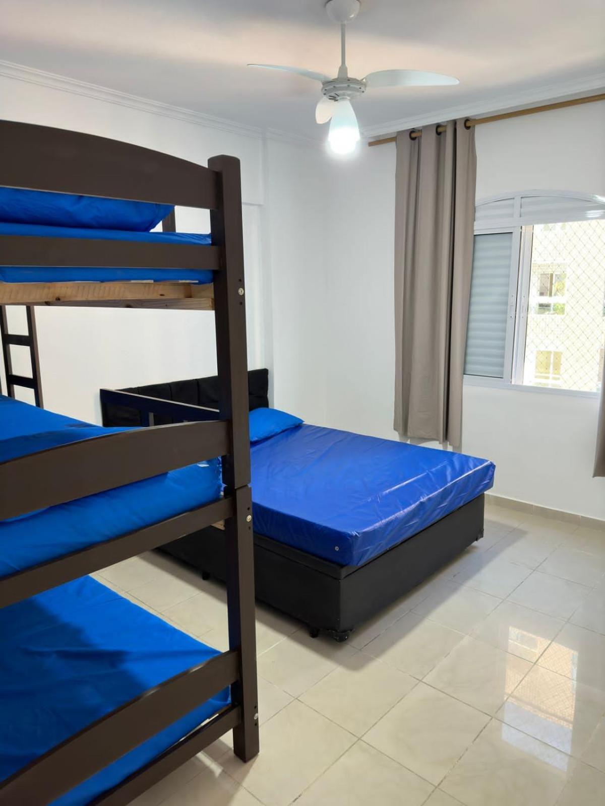 Apartamento Frente Ao Mar Com Varanda E Piscina Praia Grande  Exterior photo