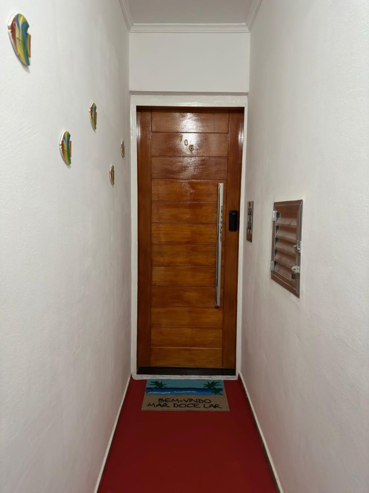 Apartamento Frente Ao Mar Com Varanda E Piscina Praia Grande  Exterior photo